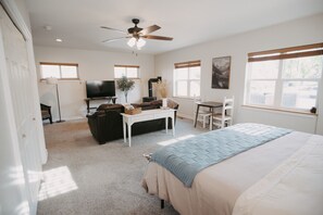Rattlesnake Apartment #2- Bedroom and Living Area