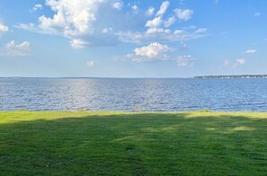 View from downstairs patio