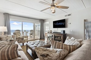 Wall Mounted TV in the Living Room - Watch Your Favorite Shows