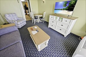 Large Living Area with Views of the Ocean, Beautifully Decorated