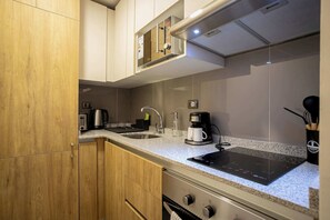 Enjoy the convenience of a kitchenette in your studio apartment