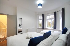 Get a great night's sleep in our stylish and cosy bedroom