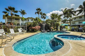 Spend your time relaxing by the refreshing pool.