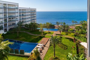 The View Of The Gardens And Swimming Pools From The Veranda Of The Premium Palace Ocean View Apartment In Funchal By Ourmadeira