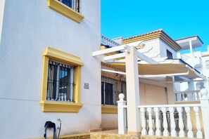 Entrance to Villa