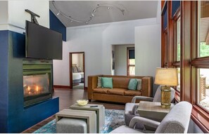 View from dining area