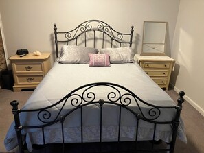 One bedroom with bath across the hall with hand large closet