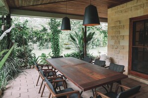 Outdoor dining