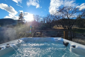 Bain à remous extérieur