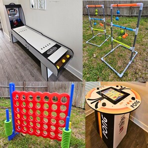 Arcade Games and Outdoor Games