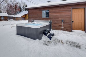 Bain à remous extérieur