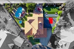 Take it all in from above—our breathtaking property has everything you need for a perfect stay!