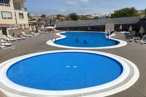 Schwimmbad des Ferienhauses