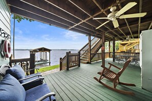 Another angle of the deck