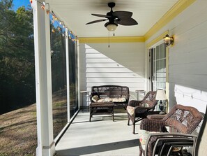 Downstairs Screened Porch