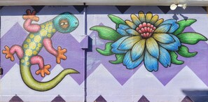 Mural Wall Close Up