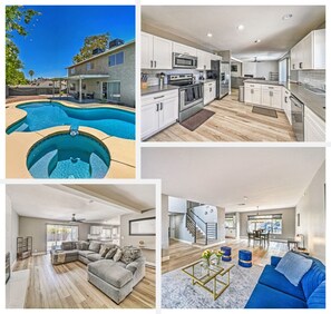 Escape to a modern Vegas oasis featuring a private pool, scenic views, and cozy comfort near top attractions.