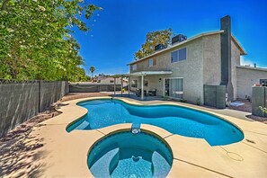 Dive into your own private oasis, perfect for lounging, splashing, and soaking up the sun in total relaxation.