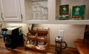 Fueling station- we have everything you need to enjoy a cup of joe on the go