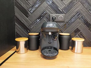 Kaffe och/eller kaffebryggare