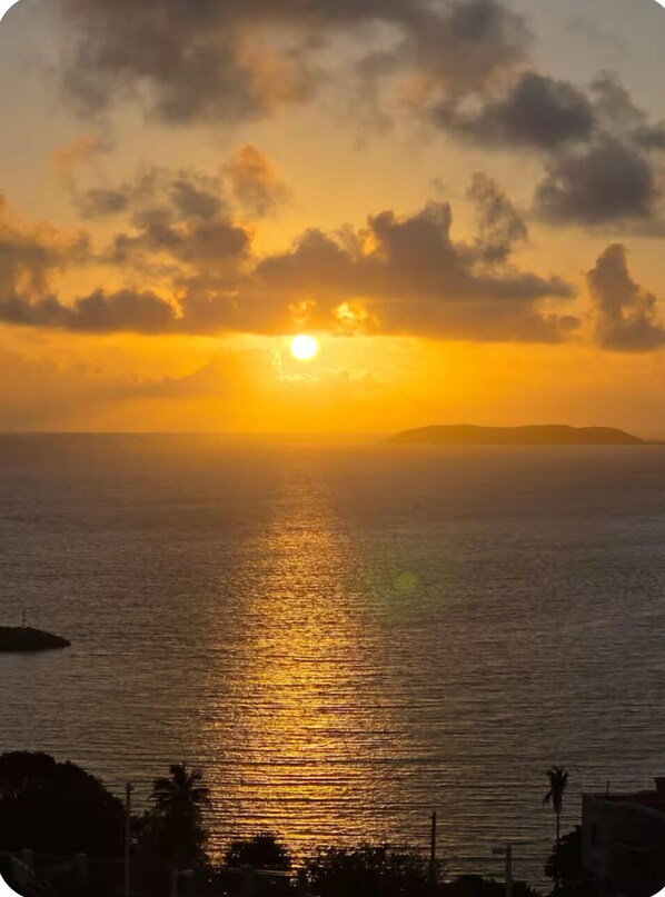 wake up to beautiful sunrises
