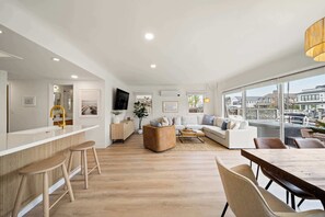 Soak in the sunlit, spacious living area