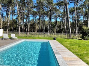 Piscine chauffée