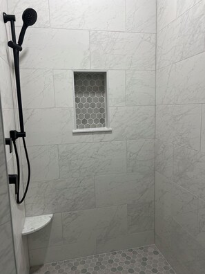 Primary bedroom shower