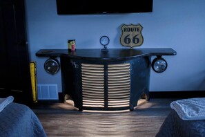 Custom Built Table - Truck Room (1)