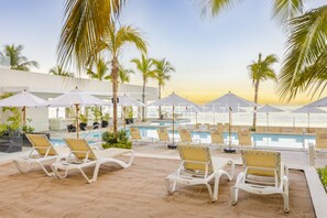 Beautiful pool areas