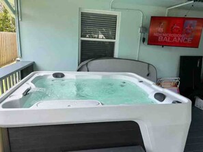 Bubbelpool inomhus