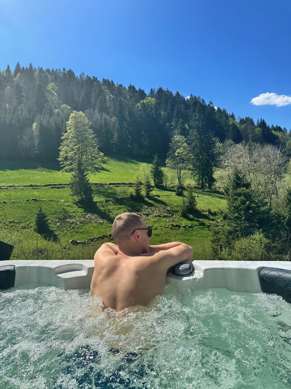 Jacuzzi with a view