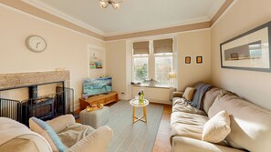 The Schoolhouse Laggan - Spacious and Inviting Living Room
