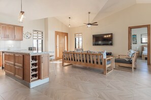 Área de sala de estar