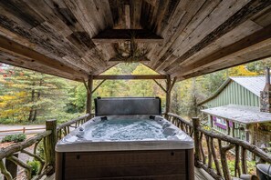 brand new hot tub