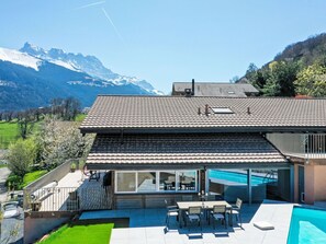 Swimming Pool, Mountain Range, Hill Station, Alps, Shade, Eco Hotel, Valley, Resort, Ridge, Mountain Village
