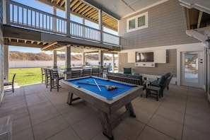 Pool Table in Courtyard Area on First Level