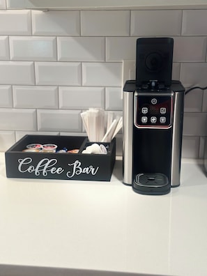 Kaffe och/eller kaffebryggare