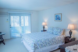 Master Bedroom has a 43-inch Flat Screen TV