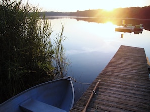 Sunrise on lake