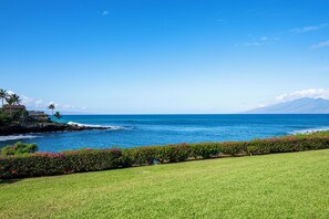 Honokeana Cove is a beautiful, private cove located steps away. Known for its excellent snorkeling opportunities, featuring vibrant coral formations, tropical fish, and resident sea turtles.