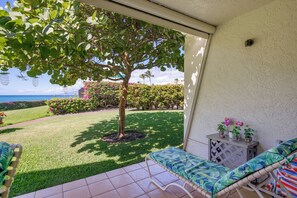 Lounge or take beach chairs for an adventure.