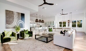 Second Floor Living Room - Balcony Access