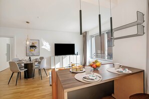 Living and dining room