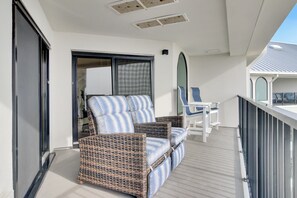 Balcony.