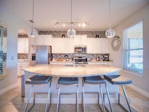 Modern Kitchen with large island