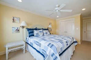King Bedroom Bayfront Boaters Paradise  Fishermans Dream