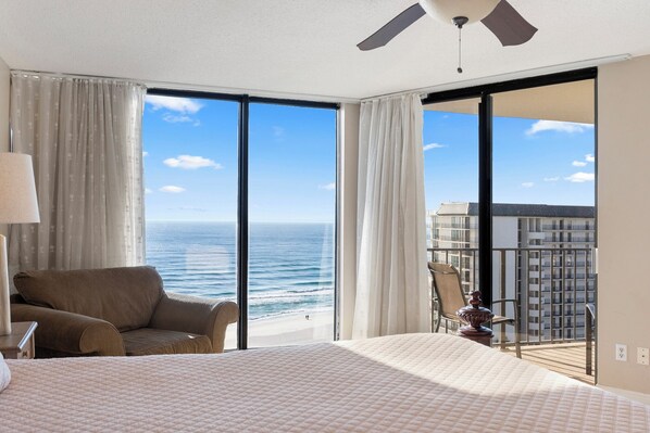 Luxurious Master Suite with Gulf View