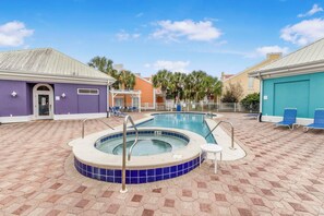 Community pool and hot tub