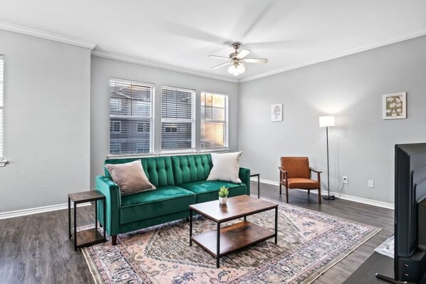 From the moment you step inside, you sense the perfect balance of modern comfort and timeless charm.
